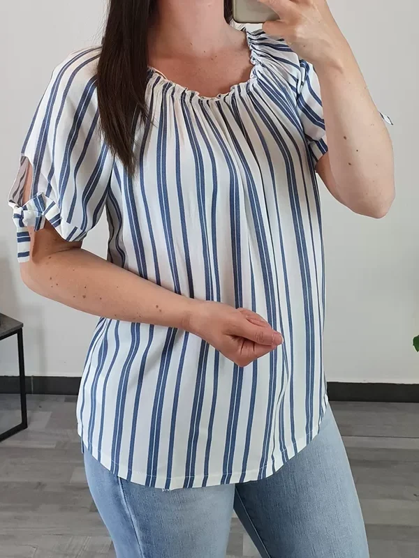 MAJICA 31230 ČRTASTA