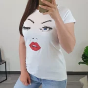 MAJICA 3803 BELA - slika 3