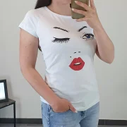 MAJICA 3803 BELA - slika 2