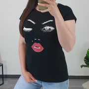 MAJICA 3803 ČRNA - slika 3