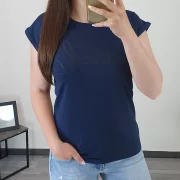 MAJICA 3800 TEMNO MODRA