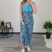 OBLEKA JANJA MODRA - slika 2