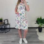 OBLEKA JULKA BEŽ - slika 3