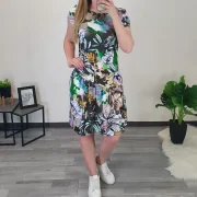 OBLEKA JULKA ZELENA - slika 3