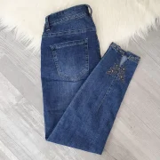 7/8 JEANS HLAČE A9396 - slika 3
