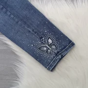 7/8 JEANS HLAČE 3A135 - slika 2