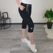 3/4 HLAČE OLGA SREBRNA