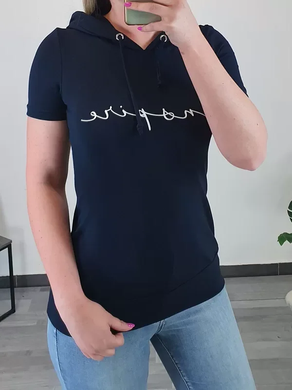 MAJICA MIJA TEMNO MODRA