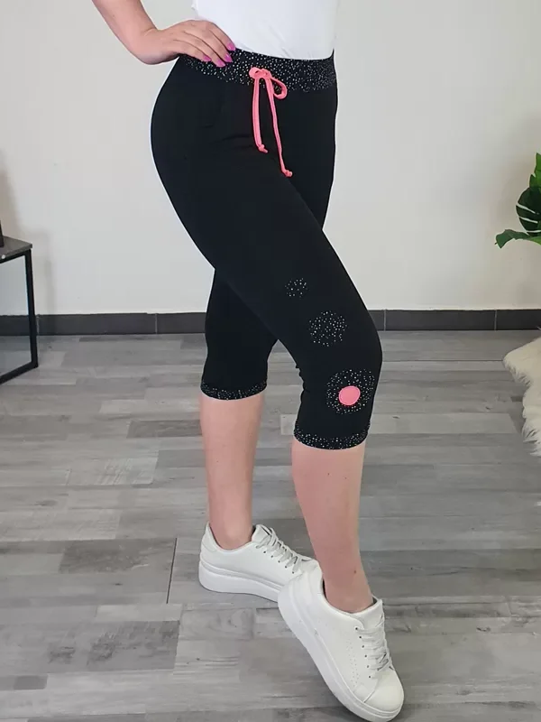 3/4 HLAČE OLGA ROZA