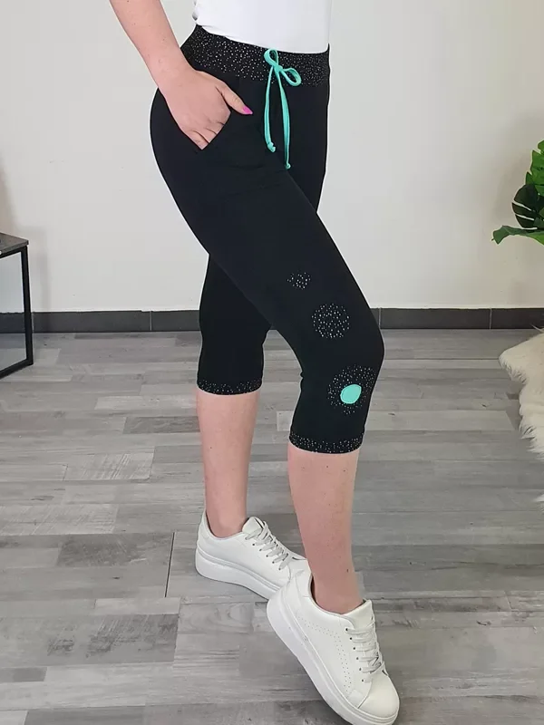 3/4 HLAČE OLGA MINT