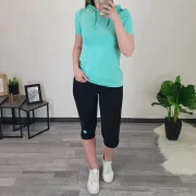 3/4 HLAČE OLGA MINT - slika 3