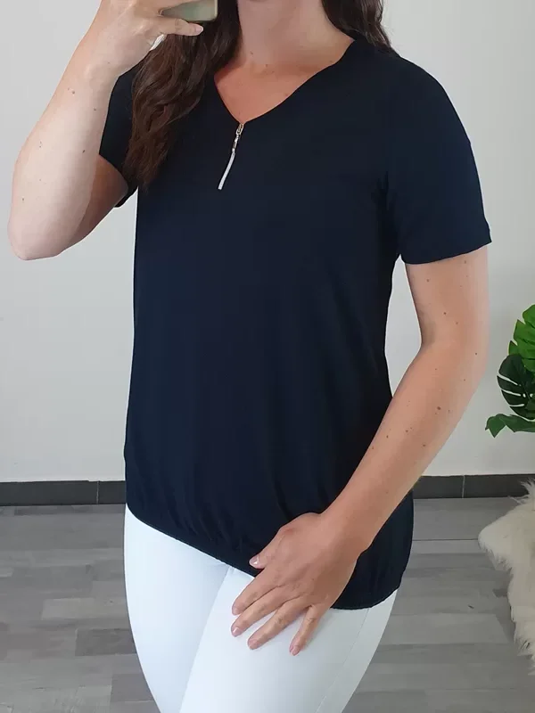 MAJICA ANGA TEMNO MODRA