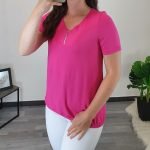 MAJICA ANGA ROZA