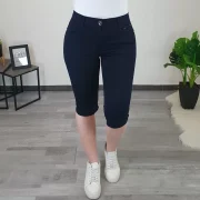 HLAČE FA318 3/4 TEMNO MODRA - slika 3