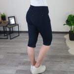 HLAČE FA318 3/4 TEMNO MODRA