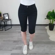 HLAČE L15-1 3/4 ČRNA - slika 3