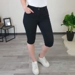 HLAČE L15-1 3/4 ČRNA