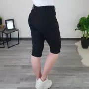 HLAČE L15-1 3/4 ČRNA - slika 2