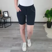 KRATKE ŠPORTNE HLAČE 334-22 TEMNO MODRE - slika 2