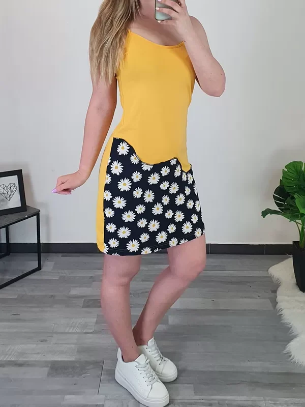 OBLEKA MARJETICA RUMENA