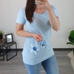 MAJICA JANICA SVETLO MODRA