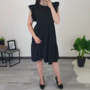 OBLEKA SL042 ČRNA - slika 3