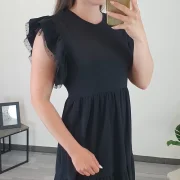 OBLEKA SL042 ČRNA - slika 2