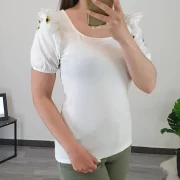 MAJICA SL093 BELA - slika 3