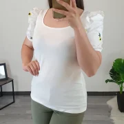 MAJICA SL093 BELA - slika 5