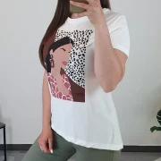 MAJICA SI005 BELA - slika 2