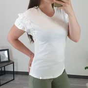 MAJICA SI148 BELA - slika 2