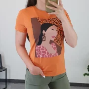 MAJICA SI005 ORANŽNA - slika 2