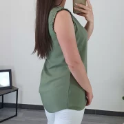 MAJICA VT128 OLIV - slika 3