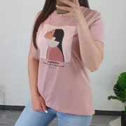 MAJICA SI144 ROZA - slika 3