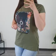 MAJICA SI117 OLIV - slika 3