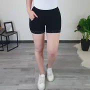 KRATKE HLAČE IVA ČRNA