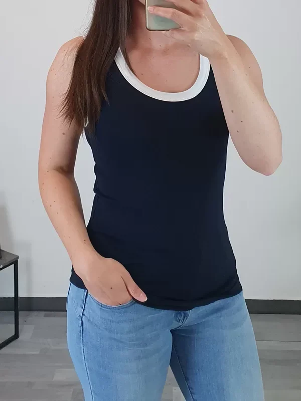 MAJICA YENI TEMNO MODRA