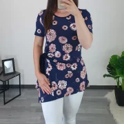 TUNIKA SAVA TEMNO MODRA - slika 3