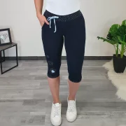 3/4 HLAČE OLGA TEMNO MODRA-MODRA - slika 2