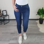 7/8 JEANS HLAČE A9397 - slika 4