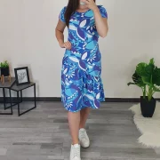 OBLEKA JULKA VIJOLA - slika 2