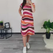 OBLEKA JULKA ROZA - slika 2