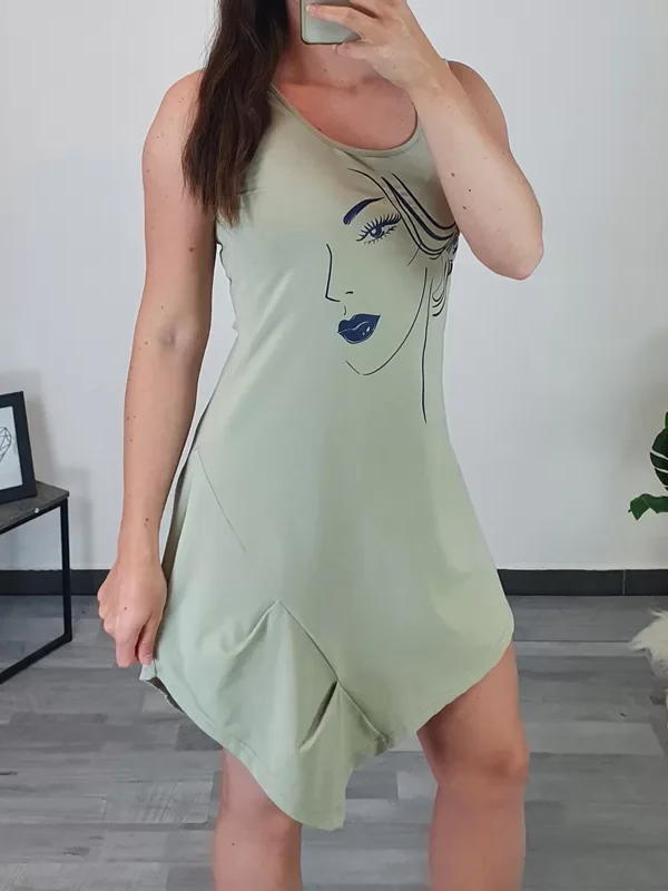 TUNIKA GIRA PISTACIJA