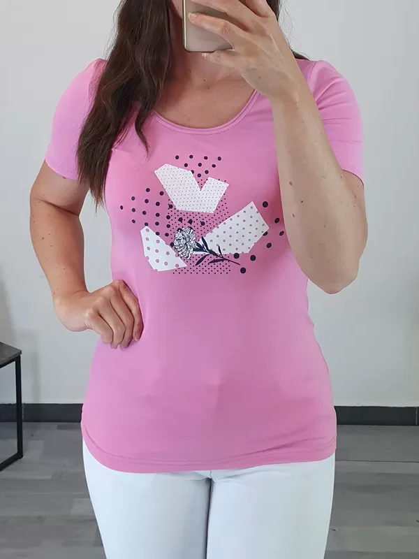 MAJICA KARIN ROZA