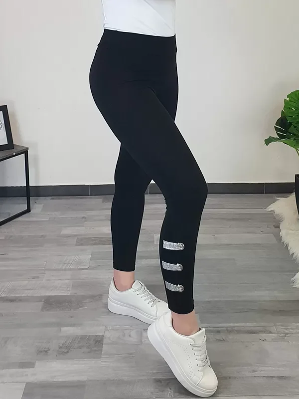 PAJKICE 7/8 BOJA ČRNA