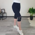 PAJKICE BISERKA 3/4 TEMNO MODRE