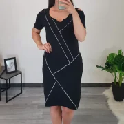 OBLEKA NIKA ČRNA - slika 3