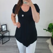 MAJICA NASI ČRNA - slika 2