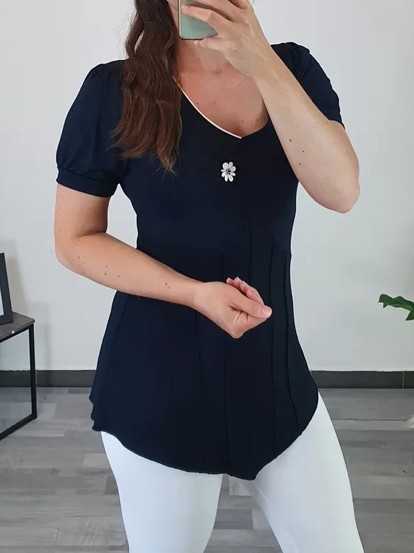 MAJICA NASI TEMNO MODRA