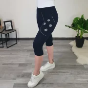 ŠPORTNE HLAČE KANA 3/4 TEMNO MODRE - slika 2